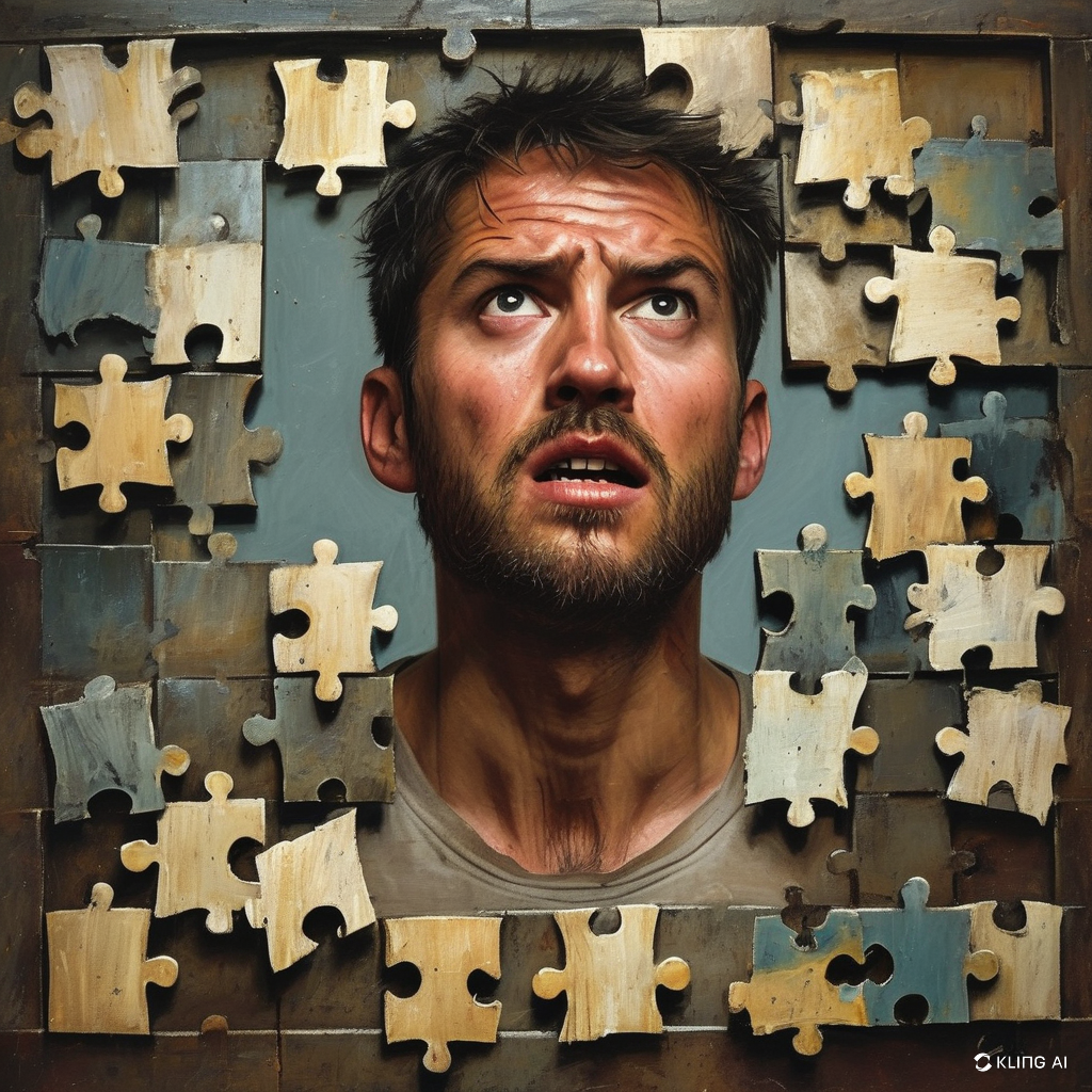 1x1 homme qui essaie de r soudre un
